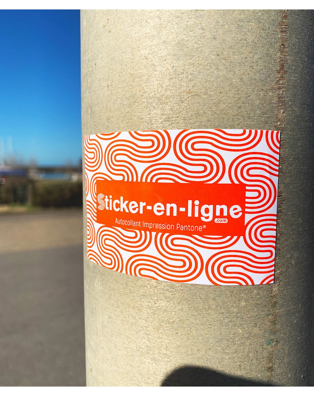 Stickers impression Pantone® couleurs vives