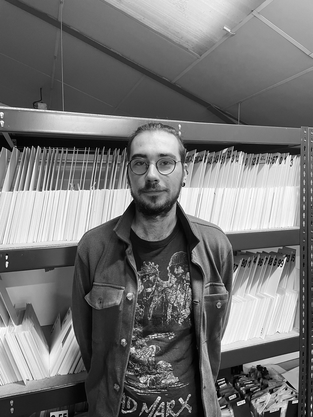 Maxime, opérateur impression chez Sticker en Ligne